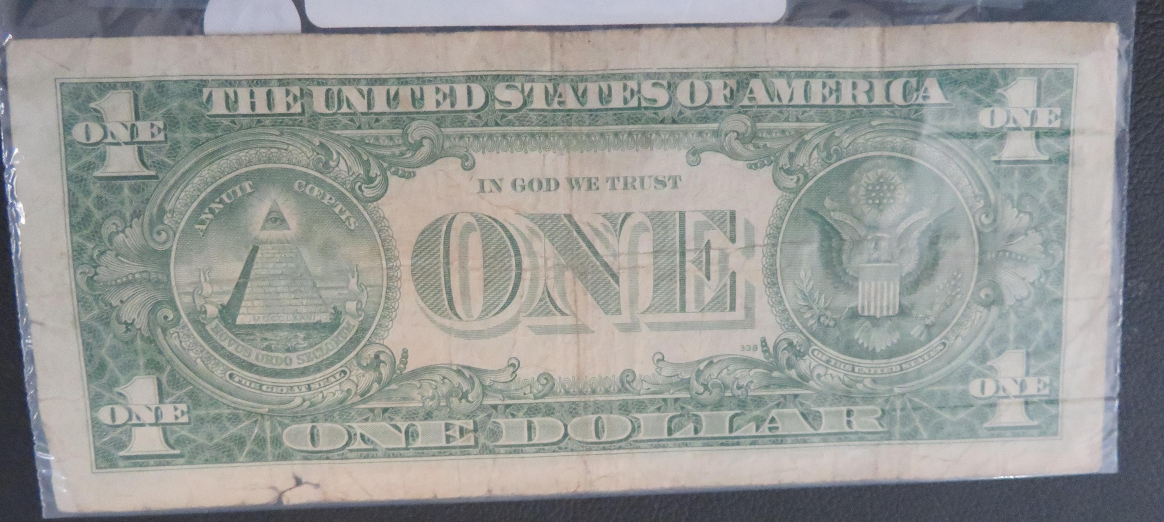 1957-A- 1$ Silver Certificate