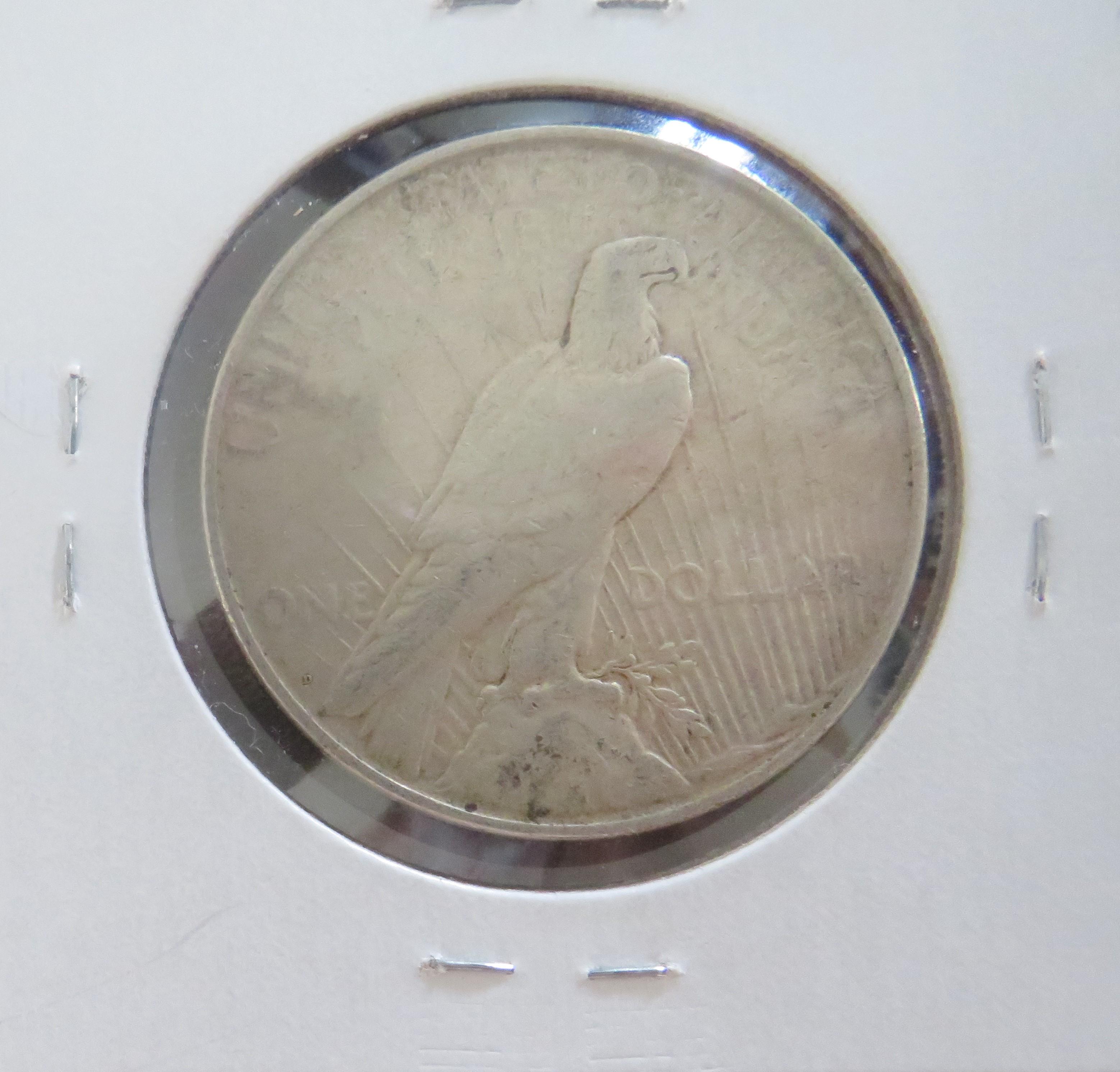 1922-D Peace Silver Dollar