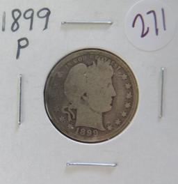 1899-P Barber Quarter