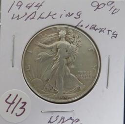 1944- Walking Liberty Half Dollar