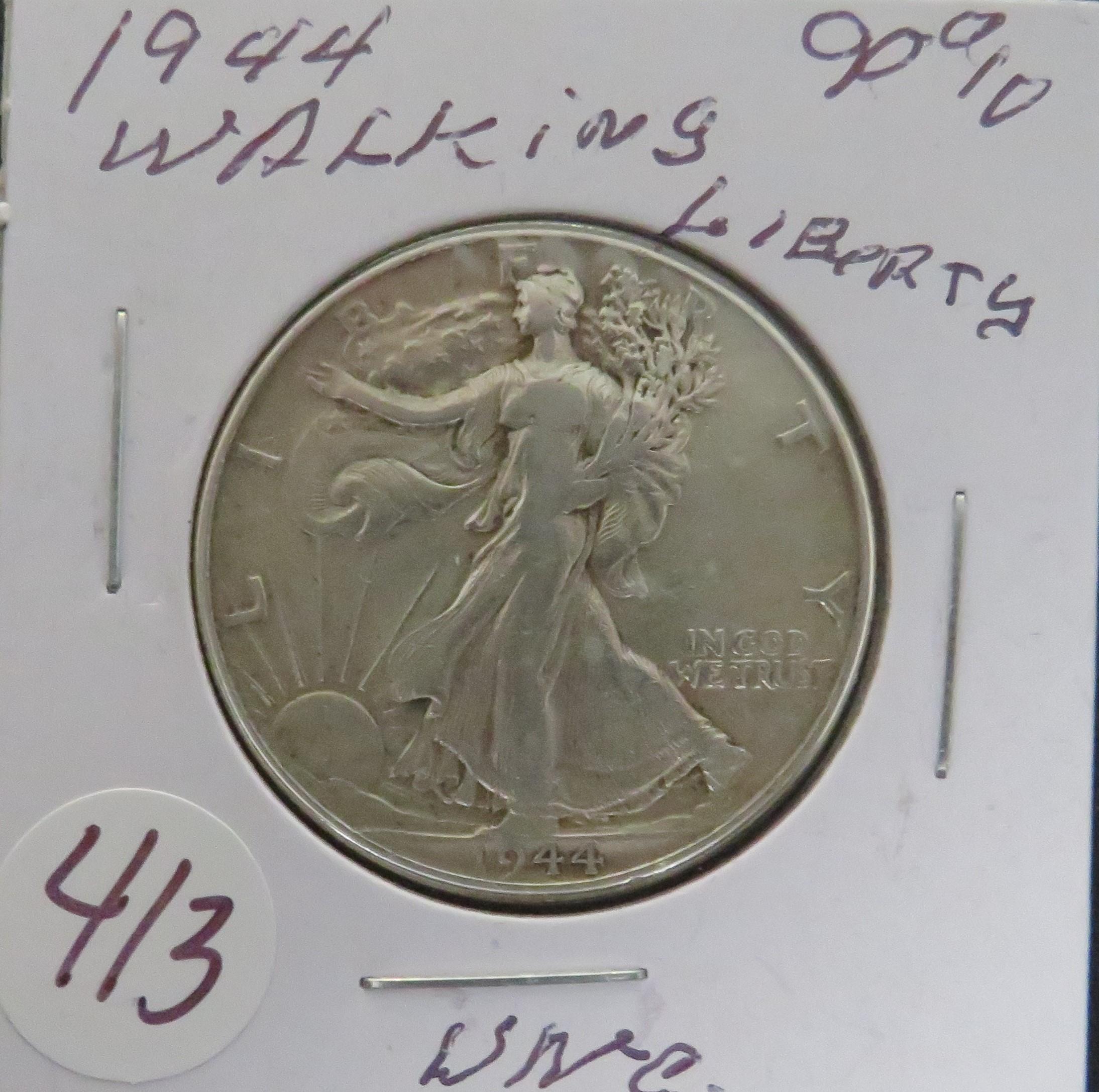 1944- Walking Liberty Half Dollar