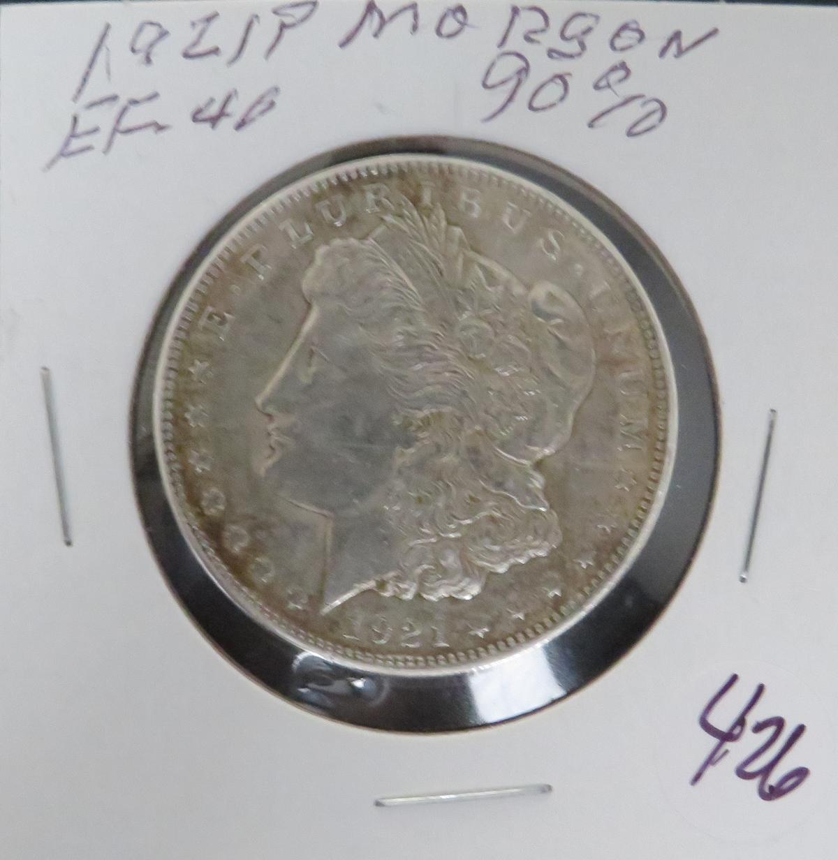 1921-P Morgan Silver Dollar