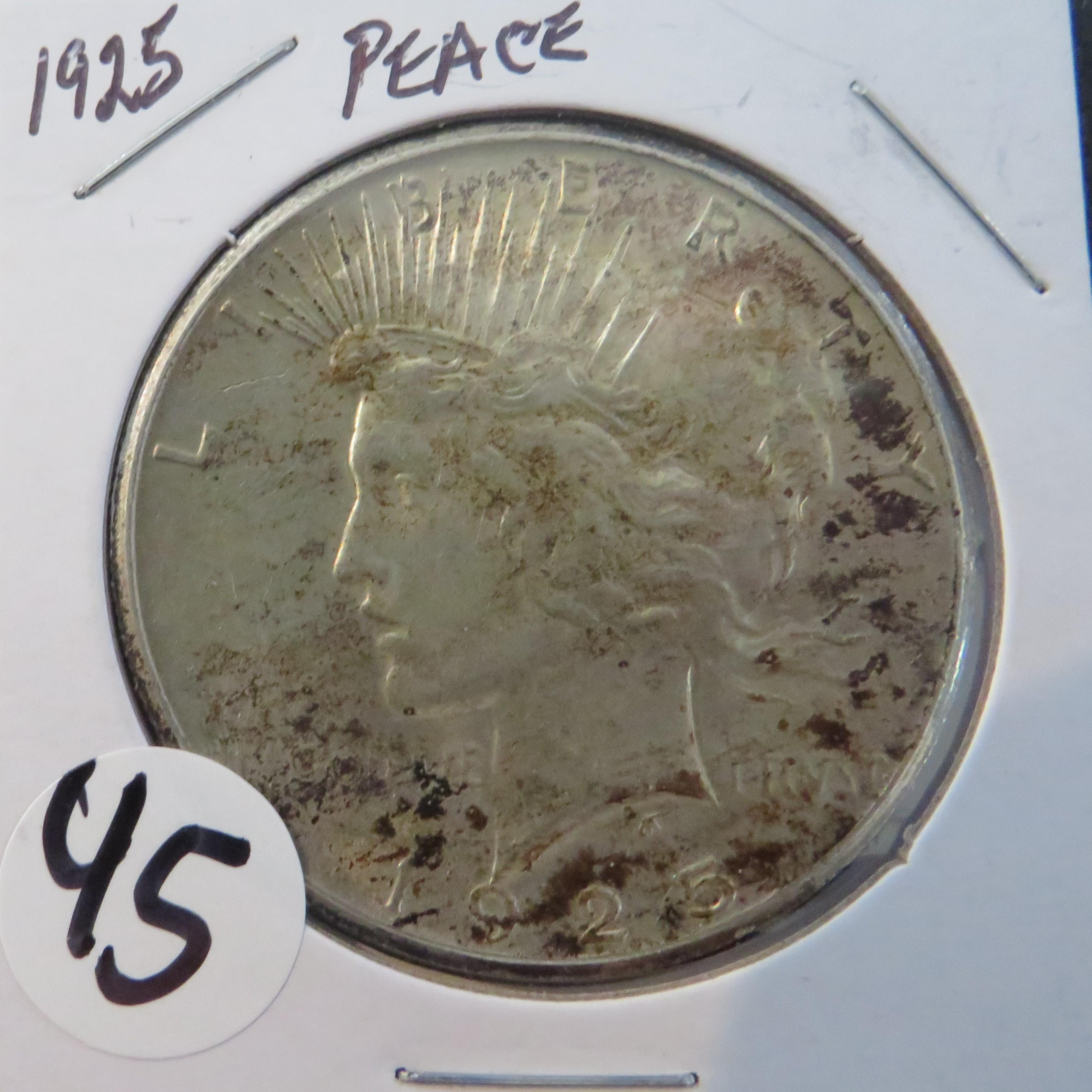1925- Peace Dollar