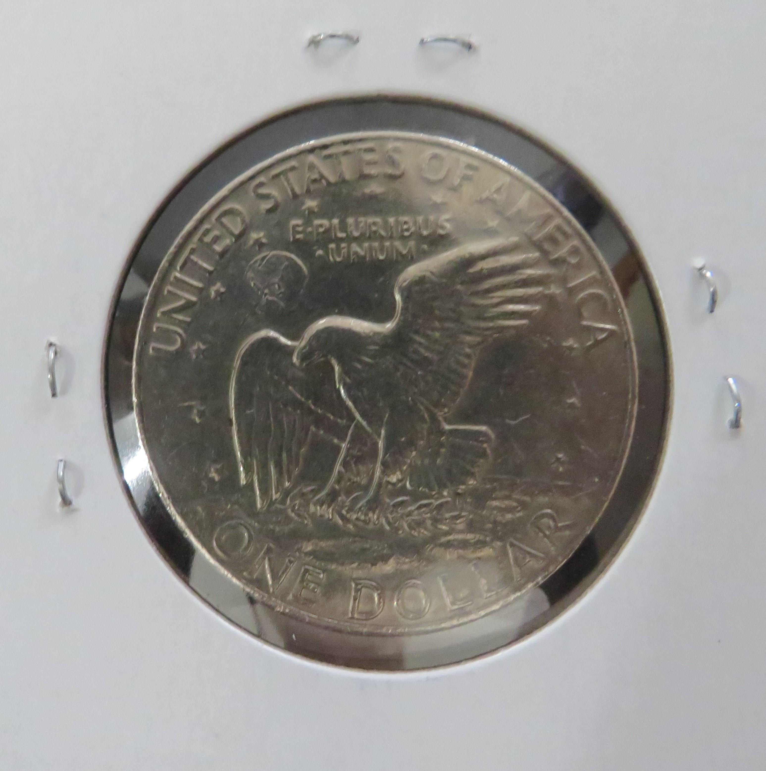 1974- Eisenhower Silver Dollar