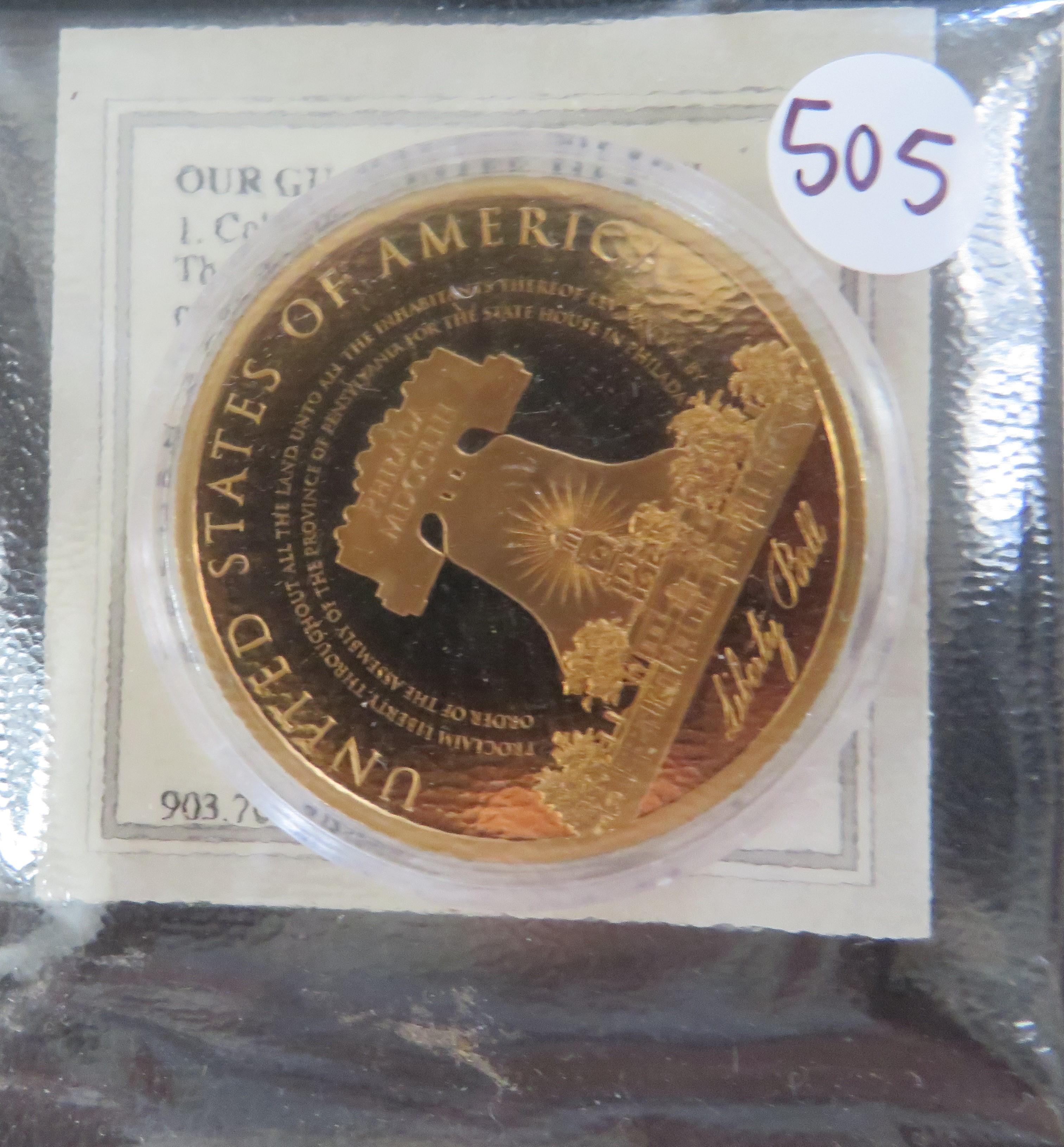 2012- Liberty Bell/ Hallmarks of Freedom Coins