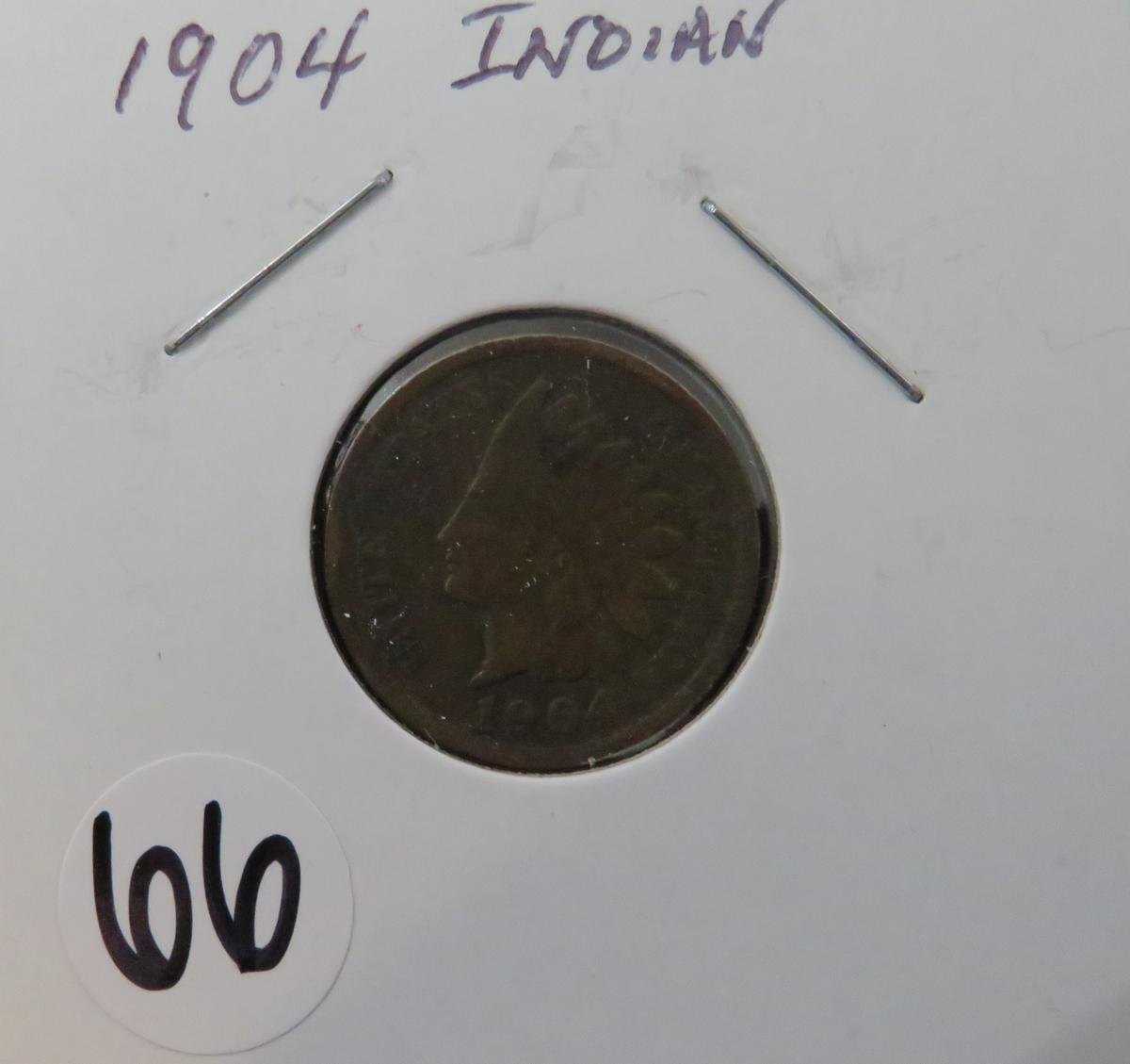 1904 Indian Head Cent