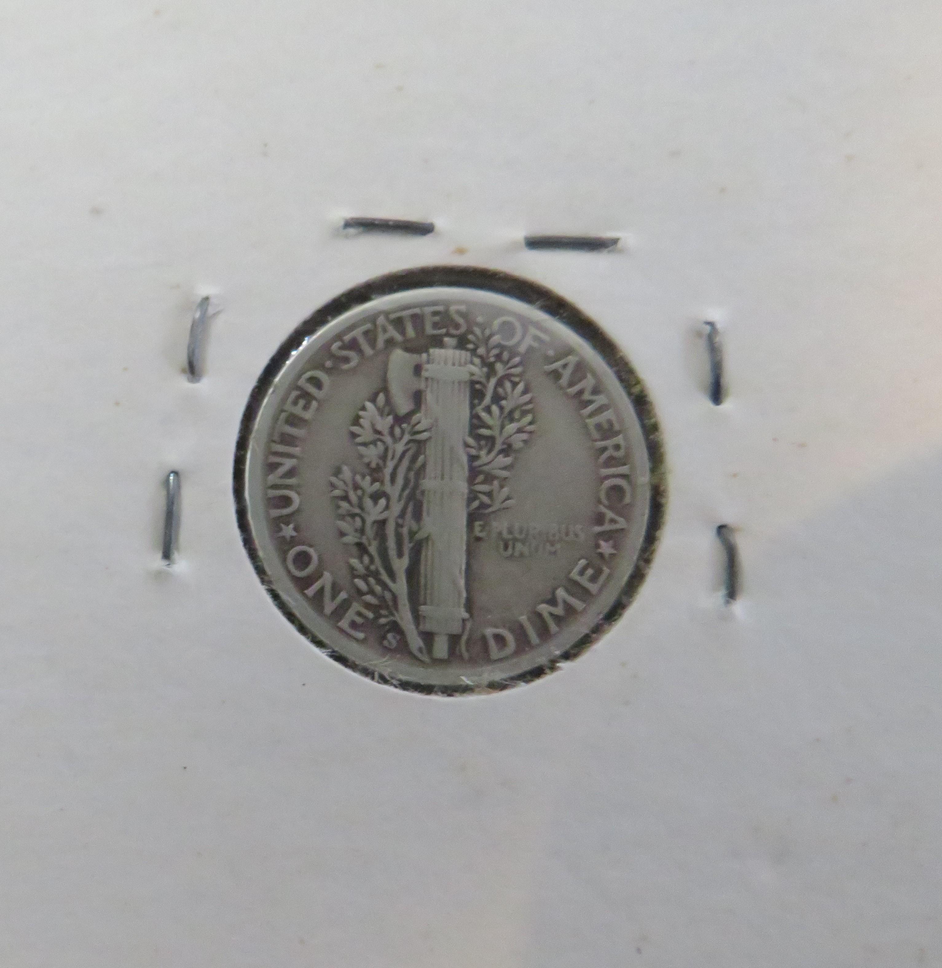 1943-S Mercury Dime