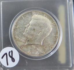 1964- Kennedy Half Dollar