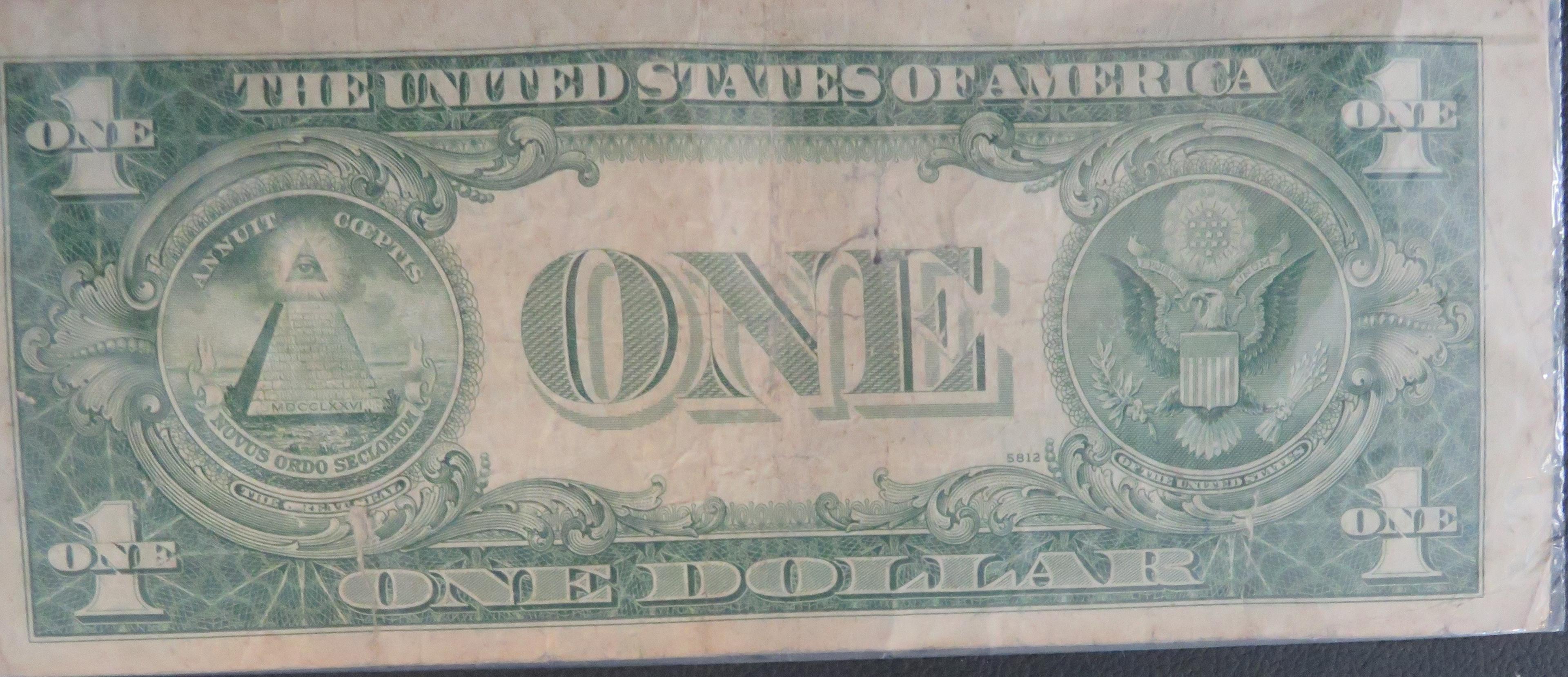 1957- 1$ Silver Certificate