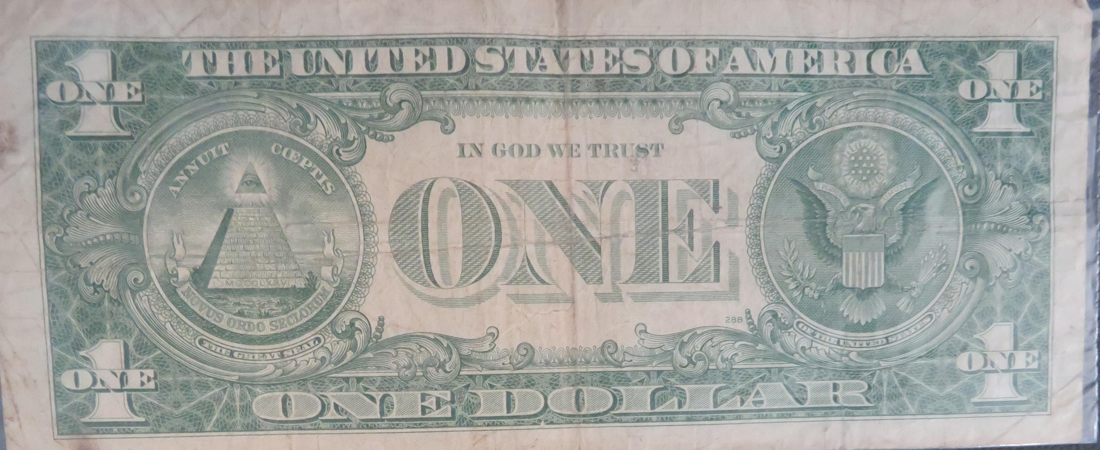 1957- 1$ Silver Certificate