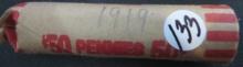 Roll of 1919 Lincoln Cents