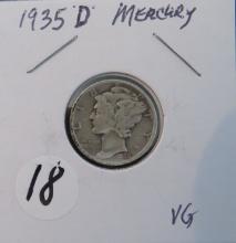 1930- Mercury Dime