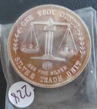 1 oz Silver Trade Unit- Round