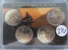 2004-2005- Westward Series Nickel Set