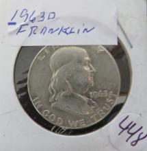 1963-D Franklin Half Dollar