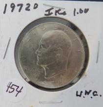 1972-D Eisenhower Dollar