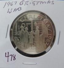 1967- Christmas Coin