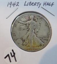 1942- Liberty Walking Half