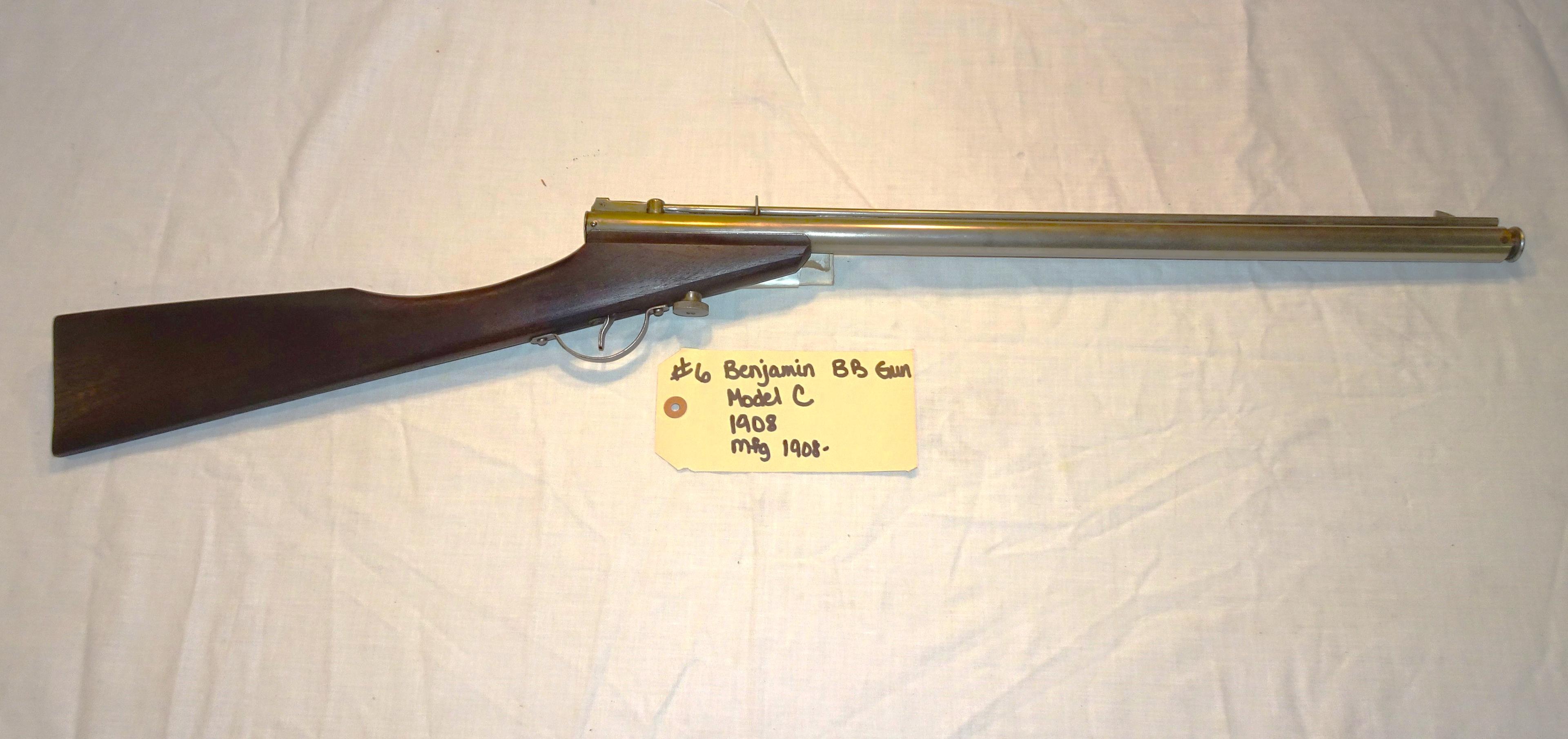 Benjamin BB Gun Model C MFG 1908