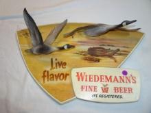 Wiedemann's Goose Fine Beer Sign