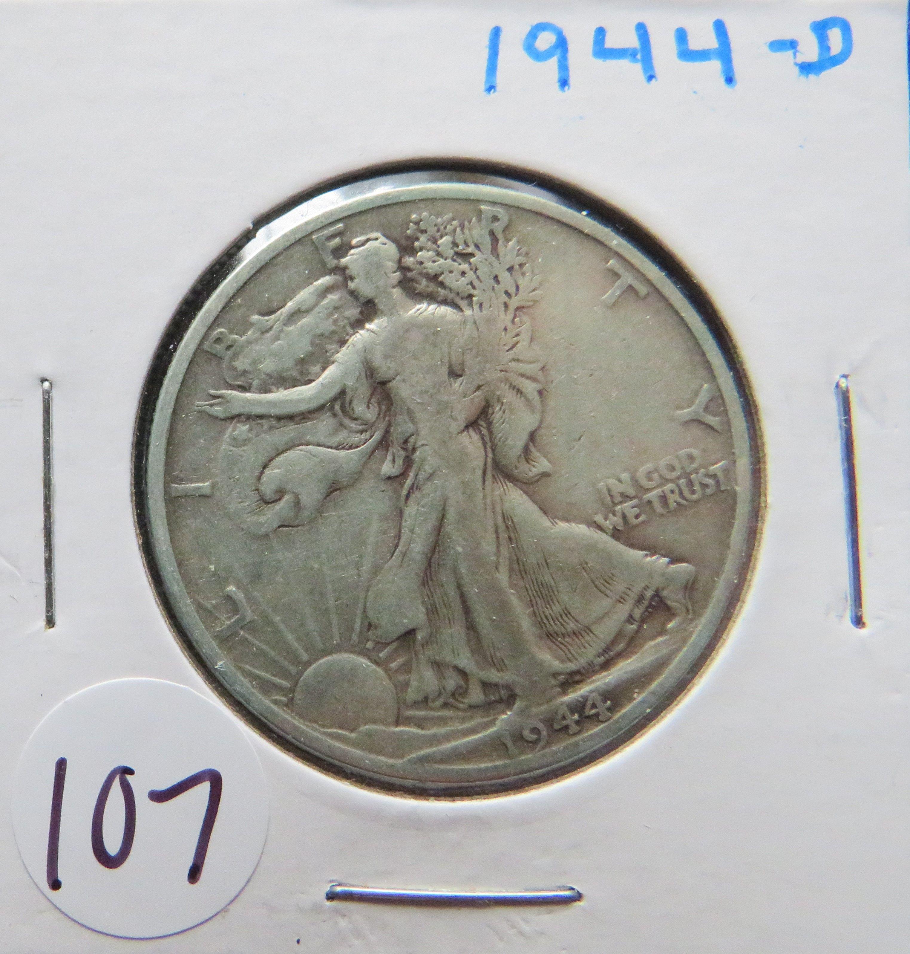 1944-D Walking Liberty Half Dollar