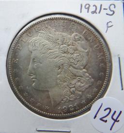 1921-S Morgan Silver Dollar