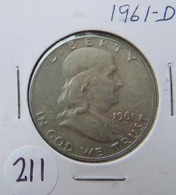 1961-D Franklin Half Dollar