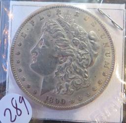 1890-S Silver Morgan Dollar