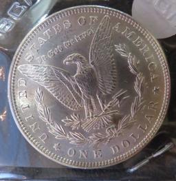 1885- P Silver Morgan Dollar