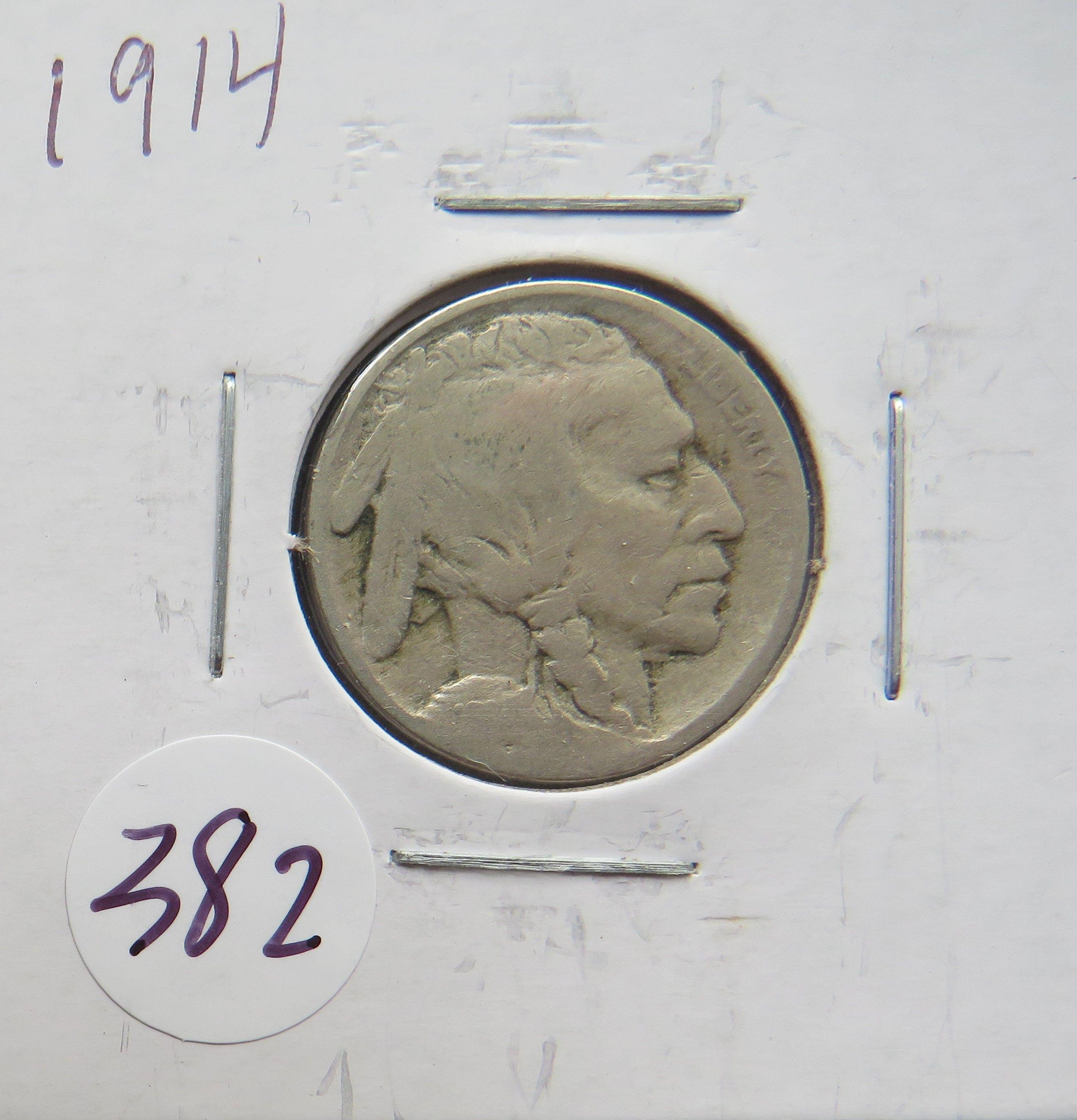 1914- Buffalo Nickel