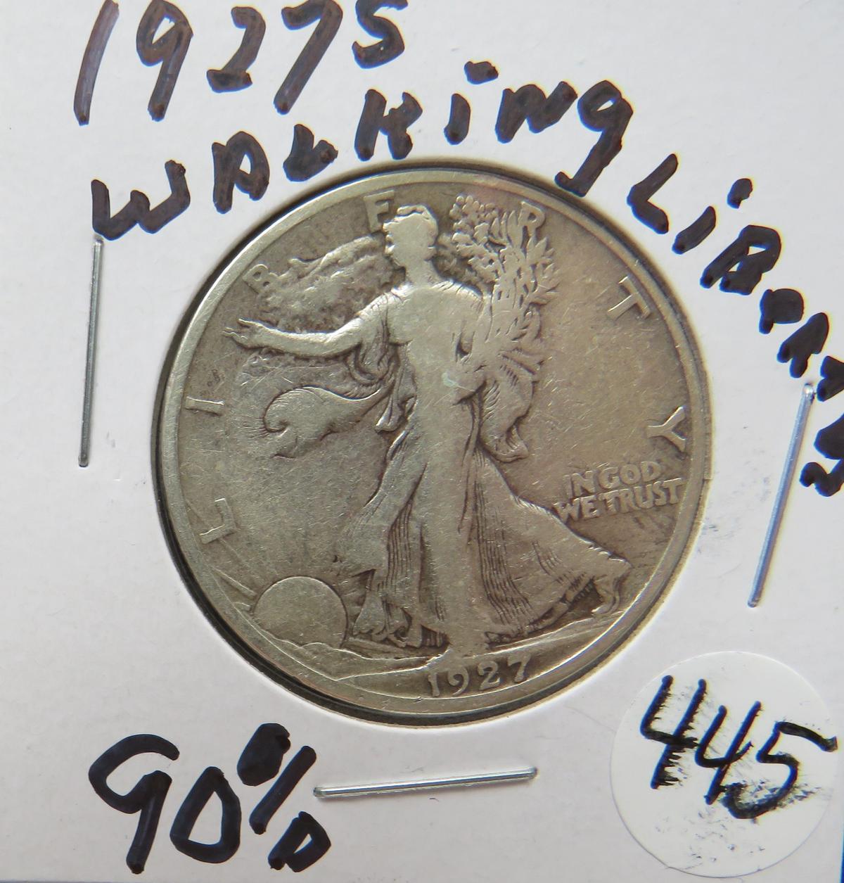 1927-S Walking Liberty Half Dollar