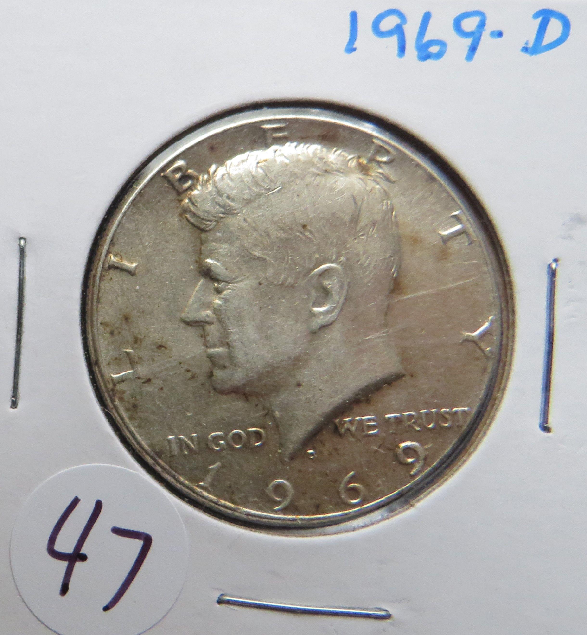 1969-D Kennedy Half Dollar