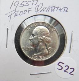 1955-D Washington Quarter