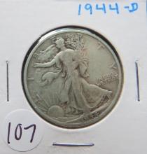 1944-D Walking Liberty Half Dollar