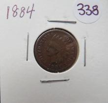 1884 Indian Head Cent