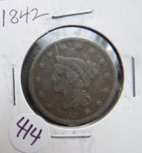 1842- Large Cent