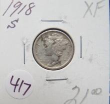 1918-S Mercury Dime