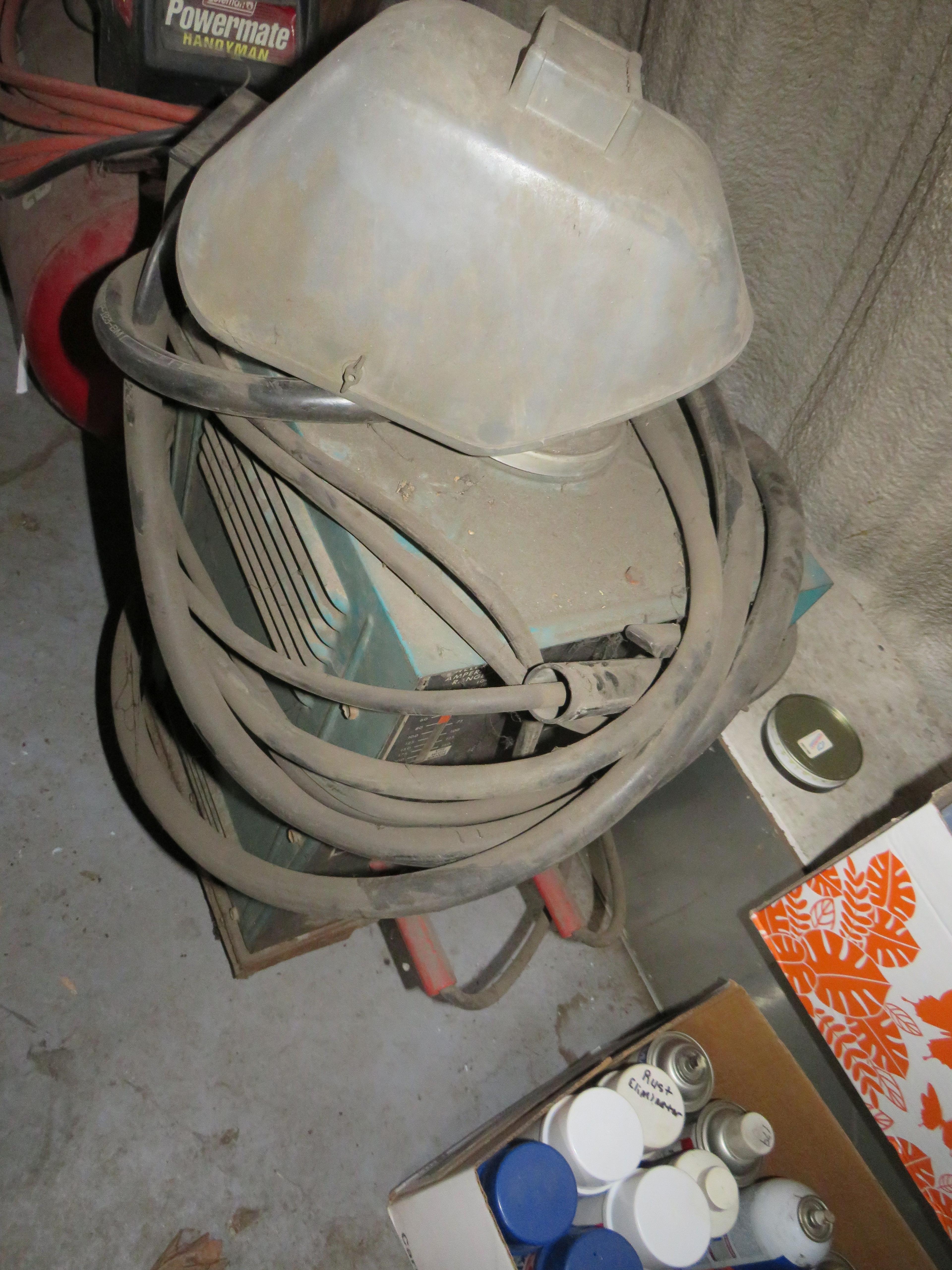 Stick Welder with Helmet