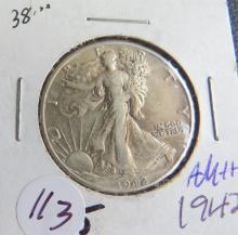 1942- Walking Liberty Half Dollar