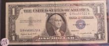 1957-A $1 Silver Certificate Blue Seal