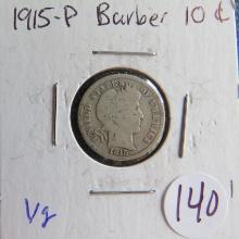 1915-P Barber Dime