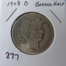 1908-O Barber Half
