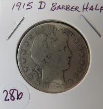 1915-D Barber half