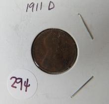 1911-D Lincoln Cent