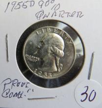 1955-D Washington Quarter