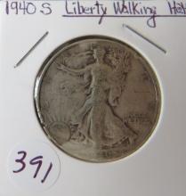 1940-S Liberty Walking Half