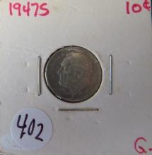 1947-S Roosevelt Dime G