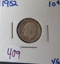 1952- Roosevelt Dime