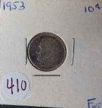 1953- Roosevelt Dime