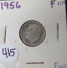 1956- Roosevelt Dime